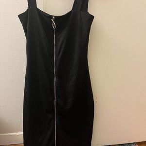 Black Zipper Dress